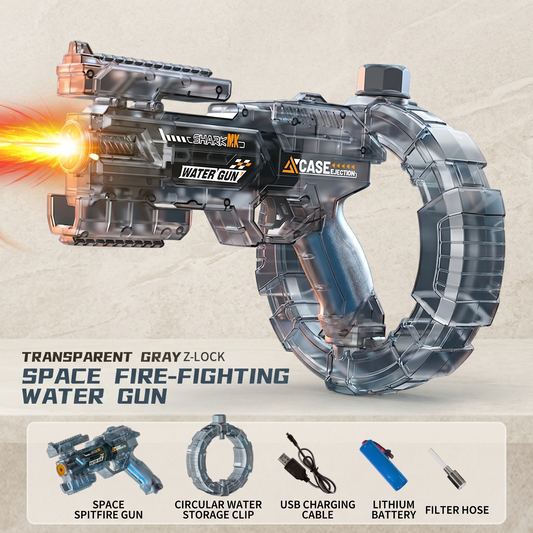 Electric Automatic Water Gun – Rechargeable Powerful Water Blaster for Kids & Adults | Long Range Summer Beach & Outdoor Toy