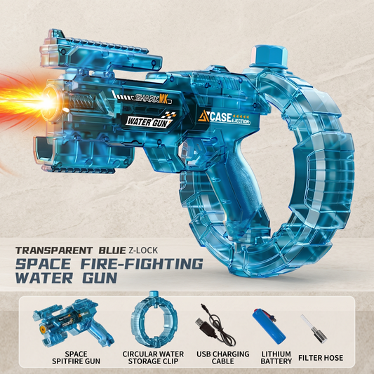 Electric Automatic Water Gun – Rechargeable Powerful Water Blaster for Kids & Adults | Long Range Summer Beach & Outdoor Toy
